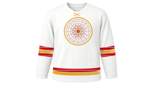Load image into Gallery viewer, Festa di San Gennaro Original Hockey Jersey in White, front view – custom name and number