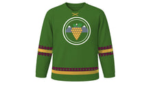 Load image into Gallery viewer, Fiesta de la Vendimia Original Hockey Jersey in Vine Green, front view – custom name and number