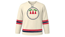 Load image into Gallery viewer, Fiestas Patrias Chile Original Hockey Jersey in Cream, front view – custom name and number
