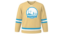 Load image into Gallery viewer, Fortaleza Original Hockey Jersey in Dune Sand, front view – custom name and number
