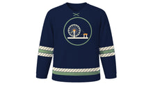 Load image into Gallery viewer, Gandhi Jayanti Original Hockey Jersey in Navy, front view – custom name and number