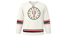 Load image into Gallery viewer, Gawai Dayak Original Hockey Jersey in White, front view – custom name and number