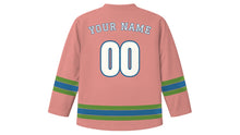 Load image into Gallery viewer, Genoa Original Hockey Jersey in Palazzo Pink, back view with your name and number