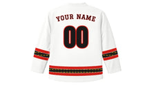 Load image into Gallery viewer, German Unity Day Original Hockey Jersey in White, back view with your name and number