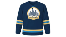 Load image into Gallery viewer, Gold Coast Original Hockey Jersey in Ocean Navy, front view – custom name and number