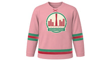 Load image into Gallery viewer, Guangzhou Original Hockey Jersey in Lychee Pink, front view – custom name and number