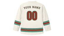 Load image into Gallery viewer, Hamburg Original Hockey Jersey in Sail Cream, back view with your name and number