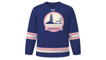 Load image into Gallery viewer, Hangzhou Original Hockey Jersey in Dusk Indigo, front view – custom name and number