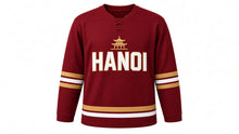 Load image into Gallery viewer, Hanoi Original Hockey Jersey in Maroon, front view – custom name and number
