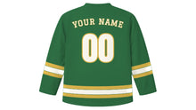 Load image into Gallery viewer, Hanover Original Hockey Jersey in Herrenhausen Green, back view with your name and number