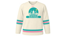 Load image into Gallery viewer, Havana Original Hockey Jersey in Colonial Cream, front view – custom name and number