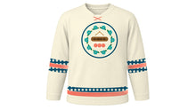 Load image into Gallery viewer, Heiva Original Hockey Jersey in Tiare Cream, front view – custom name and number