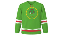 Load image into Gallery viewer, Hidirellez Original Hockey Jersey in Spring Green, front view – custom name and number