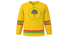 Load image into Gallery viewer, Hidirellez Original Hockey Jersey in Sunny Yellow, front view – custom name and number