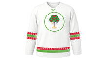 Load image into Gallery viewer, Hidirellez Original Hockey Jersey in White, front view – custom name and number