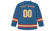 Load image into Gallery viewer, Hobart Original Hockey Jersey in Derwent Blue, back view with your name and number