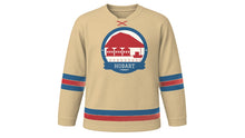 Load image into Gallery viewer, Hobart Original Hockey Jersey in Salamanca Sandstone, front view – custom name and number