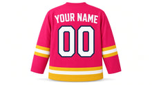 Load image into Gallery viewer, Holi Original Hockey Jersey in Pink, back view with your name and number