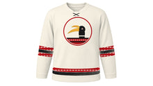 Load image into Gallery viewer, Hornbill Festival Original Hockey Jersey in Ivory, front view – custom name and number