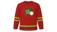 Load image into Gallery viewer, Hung Kings Festival Original Hockey Jersey in Lacquer Red, front view – custom name and number