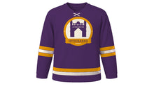 Load image into Gallery viewer, Hyderabad Original Hockey Jersey in Nizam Purple, front view – custom name and number