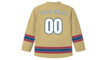 Load image into Gallery viewer, Incheon Original Hockey Jersey in Mudflat Sand, back view with your name and number