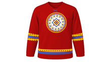 Load image into Gallery viewer, Incwala Original Hockey Jersey in Crimson, front view – custom name and number