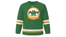 Load image into Gallery viewer, Islamabad Original Hockey Jersey in Margalla Green, front view – custom name and number