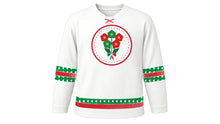 Load image into Gallery viewer, Italian Liberation Day Original Hockey Jersey in White, front view – custom name and number