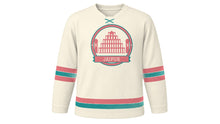 Load image into Gallery viewer, Jaipur Original Hockey Jersey in Palace Ivory, front view – custom name and number