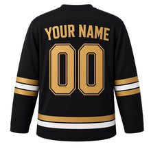 Load image into Gallery viewer, Johannesburg Original Hockey Jersey in Black, back view with your name and number
