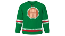 Load image into Gallery viewer, Jordan Independence Day Original Hockey Jersey in Green, front view – custom name and number