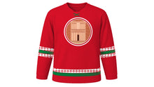 Load image into Gallery viewer, Jordan Independence Day Original Hockey Jersey in Red, front view – custom name and number