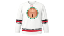 Load image into Gallery viewer, Jordan Independence Day Original Hockey Jersey in White, front view – custom name and number