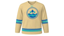 Load image into Gallery viewer, Kataklysmos Original Hockey Jersey in Sand, front view – custom name and number