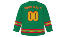 Load image into Gallery viewer, Khmer New Year Original Hockey Jersey in Emerald, back view with your name and number