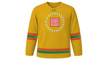 Load image into Gallery viewer, Khmer New Year Original Hockey Jersey in Gold, front view – custom name and number