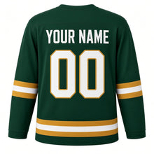 Load image into Gallery viewer, Loy Krathong Original Hockey Jersey in Green, back view with your name and number
