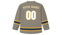 Load image into Gallery viewer, Leipzig Original Hockey Jersey in Monument Granite, back view with your name and number
