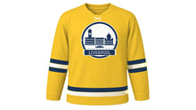 Load image into Gallery viewer, Liverpool Original Hockey Jersey in Ferry Yellow, front view – custom name and number