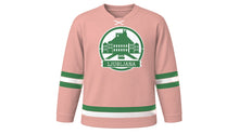 Load image into Gallery viewer, Ljubljana Original Hockey Jersey in Baroque Pink, front view – custom name and number