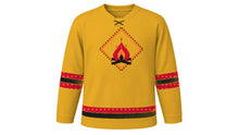 Load image into Gallery viewer, Lohri Original Hockey Jersey in Mustard, front view – custom name and number