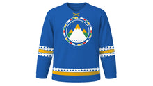 Load image into Gallery viewer, Losar Original Hockey Jersey in Royal Blue, front view – custom name and number