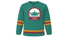 Load image into Gallery viewer, Luang Prabang Original Hockey Jersey in Mekong Jade, front view – custom name and number