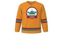 Load image into Gallery viewer, Luang Prabang Original Hockey Jersey in Temple Saffron, front view – custom name and number