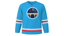 Load image into Gallery viewer, Luxembourg National Day Original Hockey Jersey in Light Blue, front view – custom name and number
