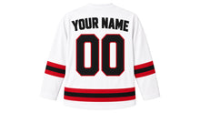 Load image into Gallery viewer, Las Vegas Original Hockey Jersey in White, back view with your name and number
