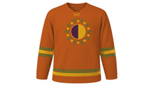 Load image into Gallery viewer, Mabon Original Hockey Jersey in Rust, front view – custom name and number