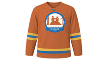 Load image into Gallery viewer, Malaga Original Hockey Jersey in Alcazaba Terracotta, front view – custom name and number