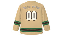 Load image into Gallery viewer, Manaus Original Hockey Jersey in Solimoes Sand, back view with your name and number